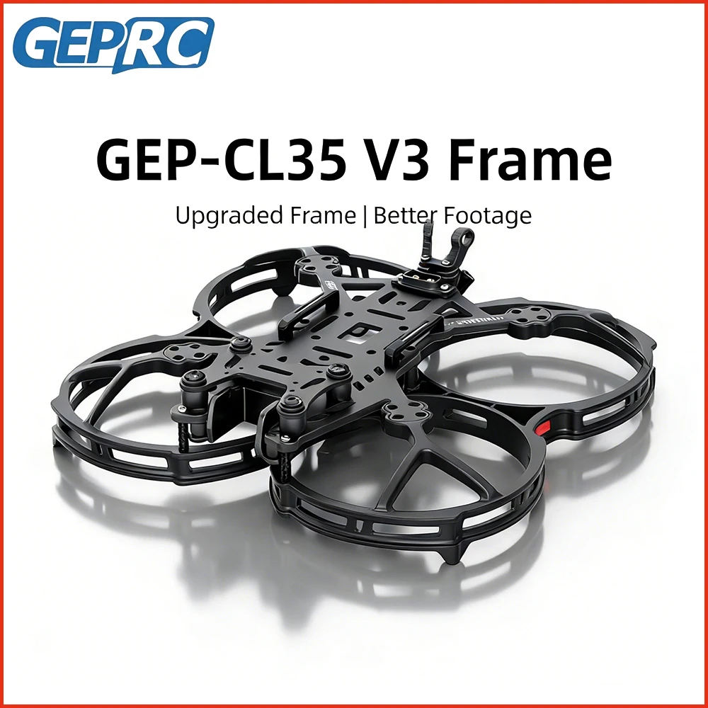 GEPRC CineLog35 V3 — frame cinewhoop 3.5 polegadas