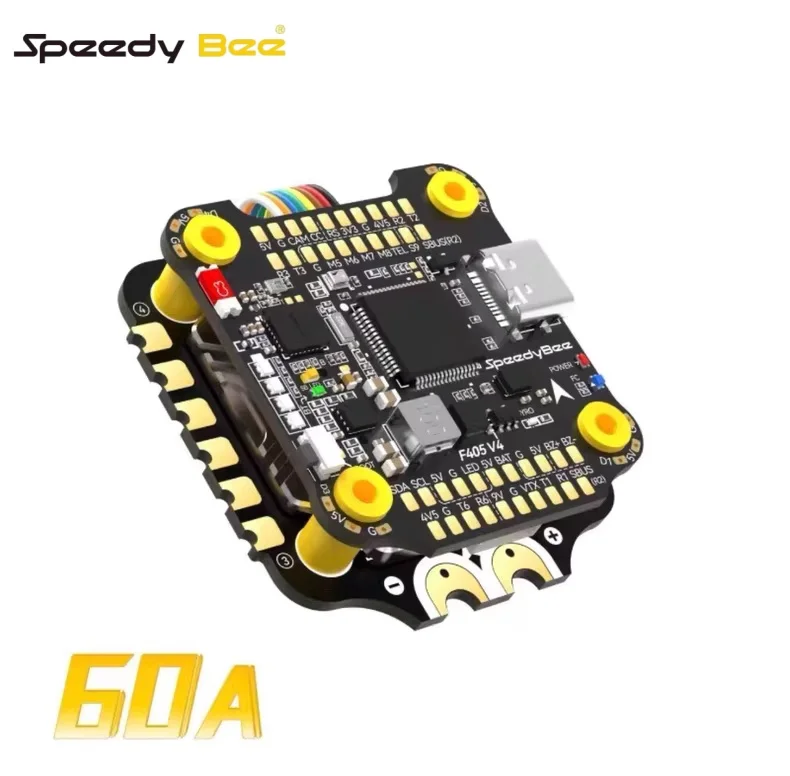 SpeedyBee F405 V4 Stack — controladora F405 + ESC 60A 4-em-1