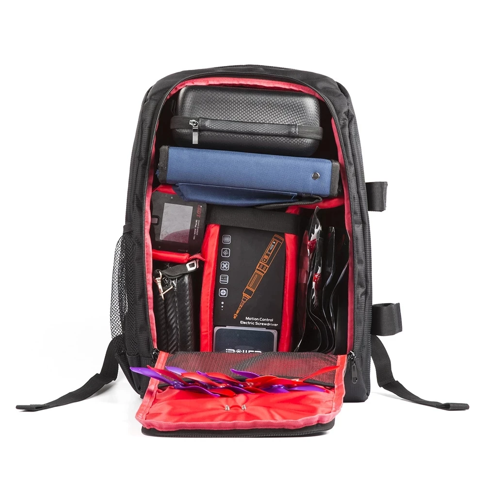 Mochila FPV Racing — com suporte externo para antena