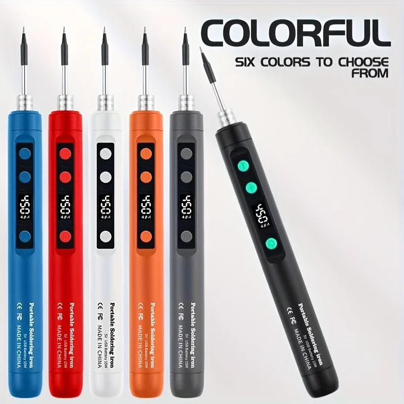 Kit de ferro de solda USB portátil — reparo em campo