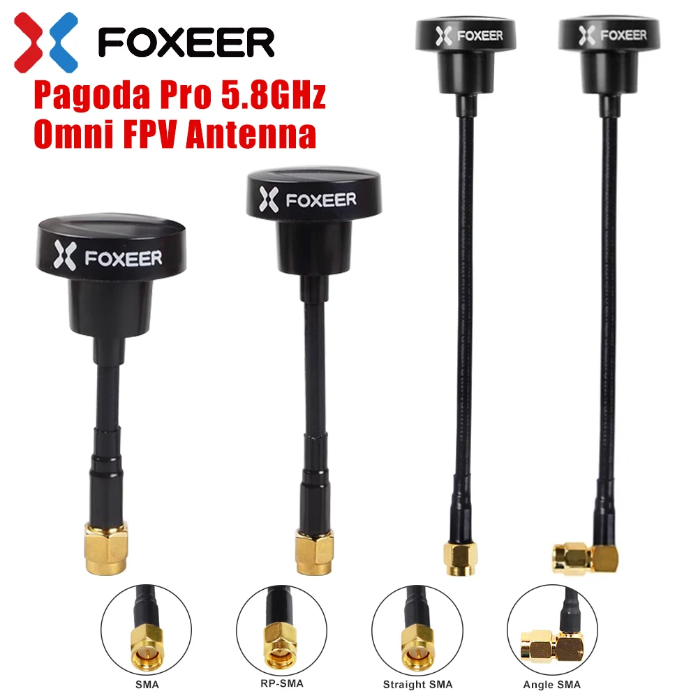 Antena Foxeer Pagoda Pro 5.8GHz RHCP — omnidirecional