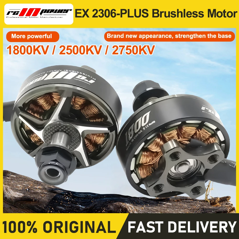 RCINPOWER EX2306 PLUS — motor brushless 3-6S